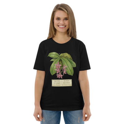 Phalaenopsis hieroglyphica Botanical Orchid T-Shirt | Premium Organic Cotton | Scientific Botanical Illustration | Plant Lover Gift | Sustainable Fashion