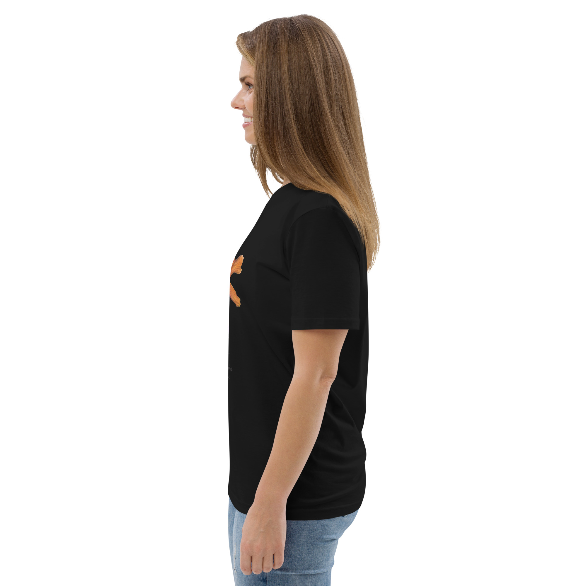 Laelia tenebrosa Botanical Orchid T-Shirt | Premium Organic Cotton | Scientific Botanical Illustration | Plant Lover Gift | Sustainable Fashion - Image 8