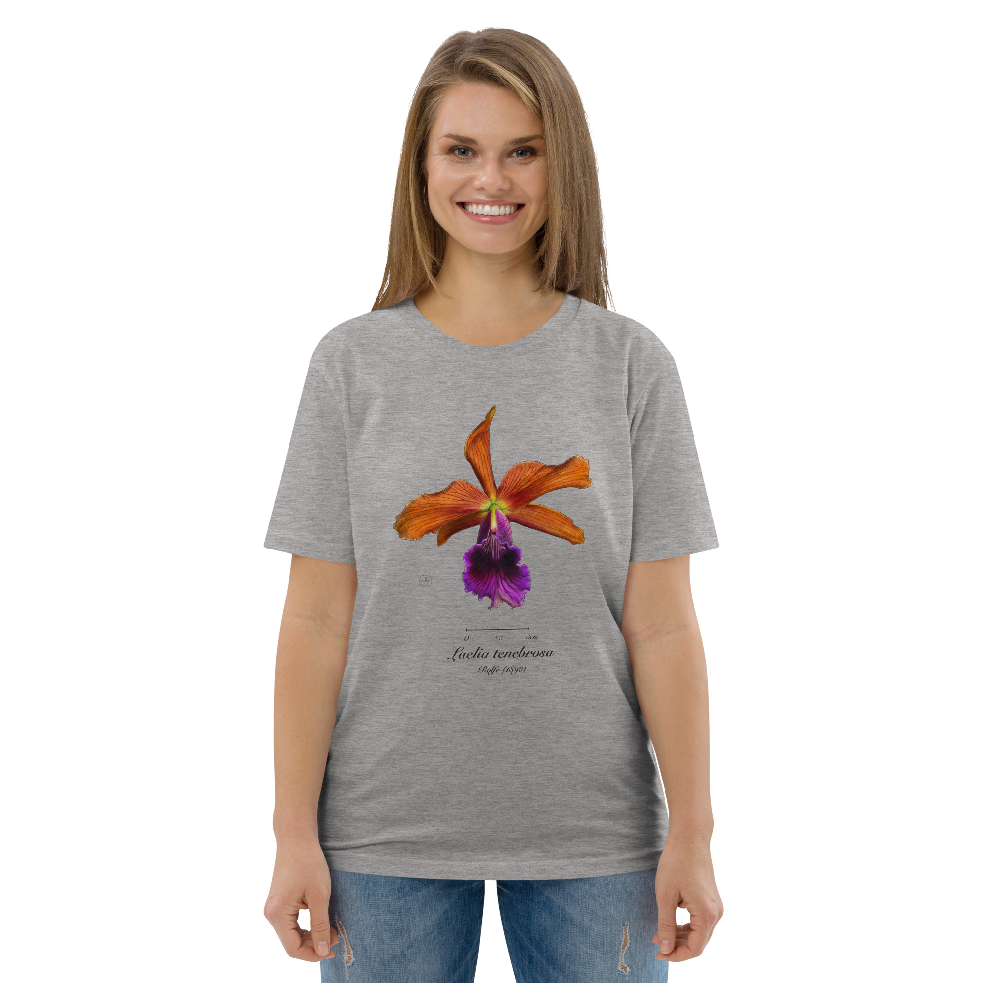 Laelia tenebrosa Botanical Orchid T-Shirt | Premium Organic Cotton | Scientific Botanical Illustration | Plant Lover Gift | Sustainable Fashion - Image 41